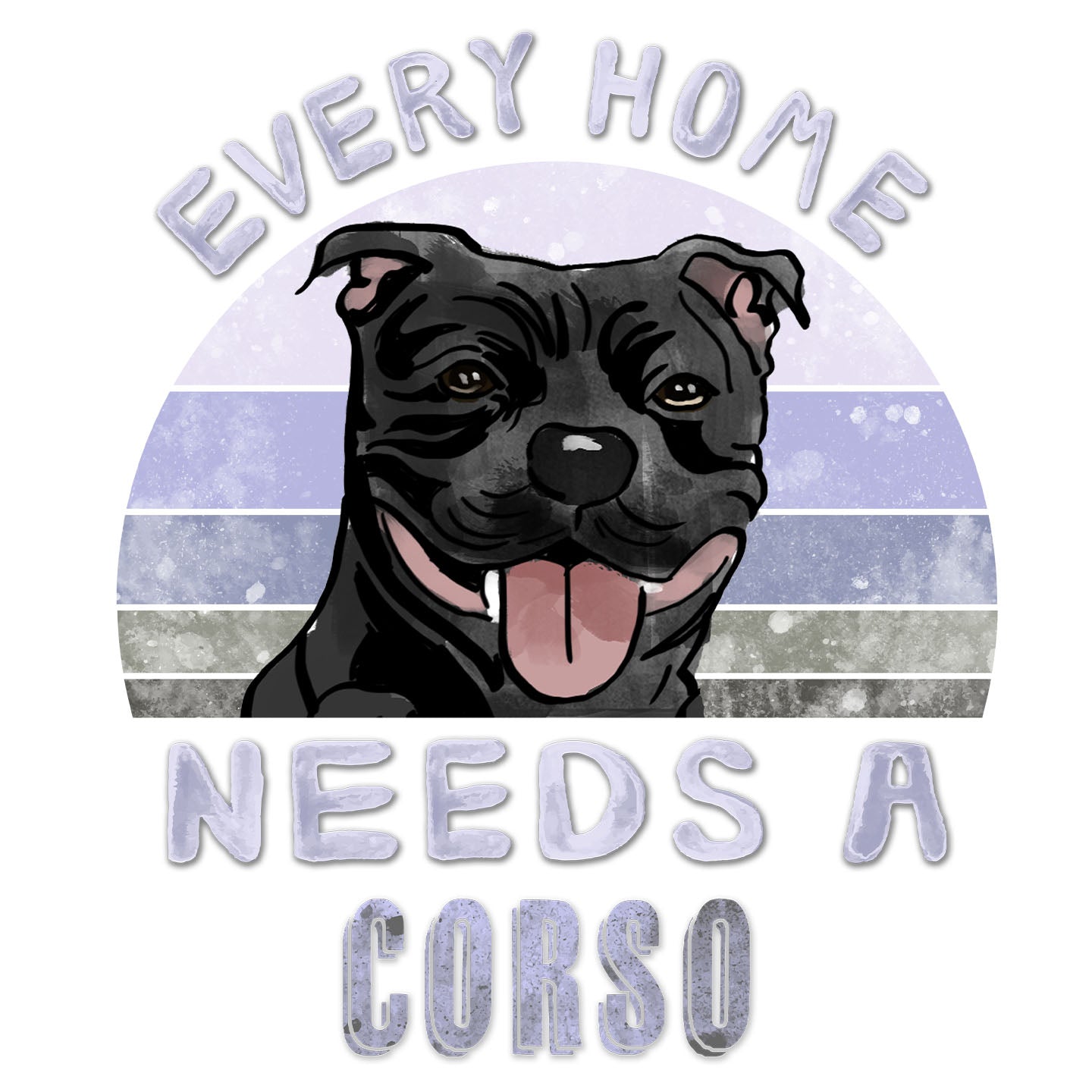 Every Home Needs a Cane Corso - Women's V-Neck T-Shirt