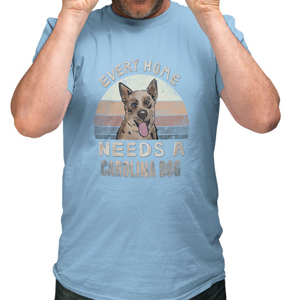 Every Home Needs a Carolina Dog - Adult Unisex T-Shirt