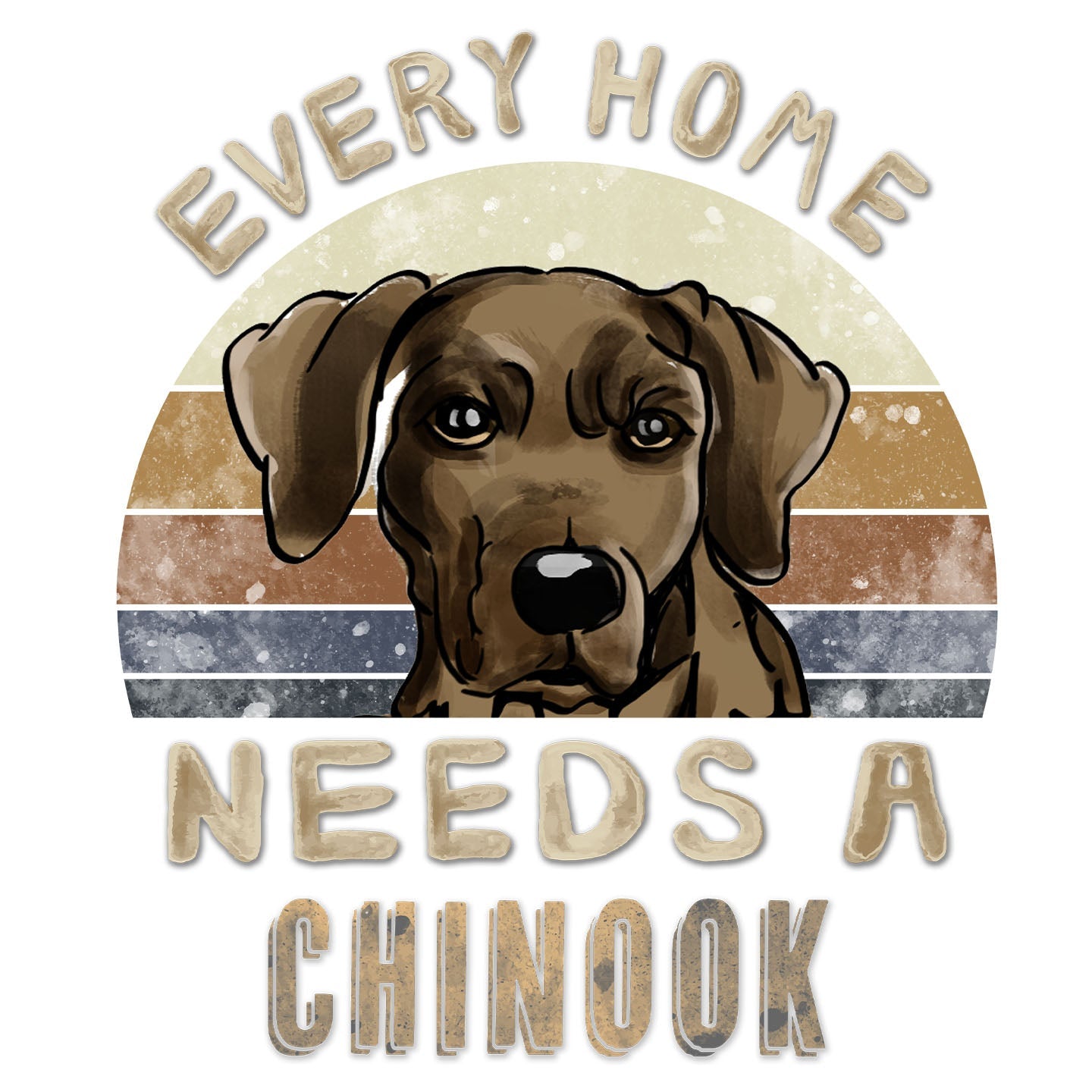 Every Home Needs a Chinook - Women's V-Neck T-Shirt