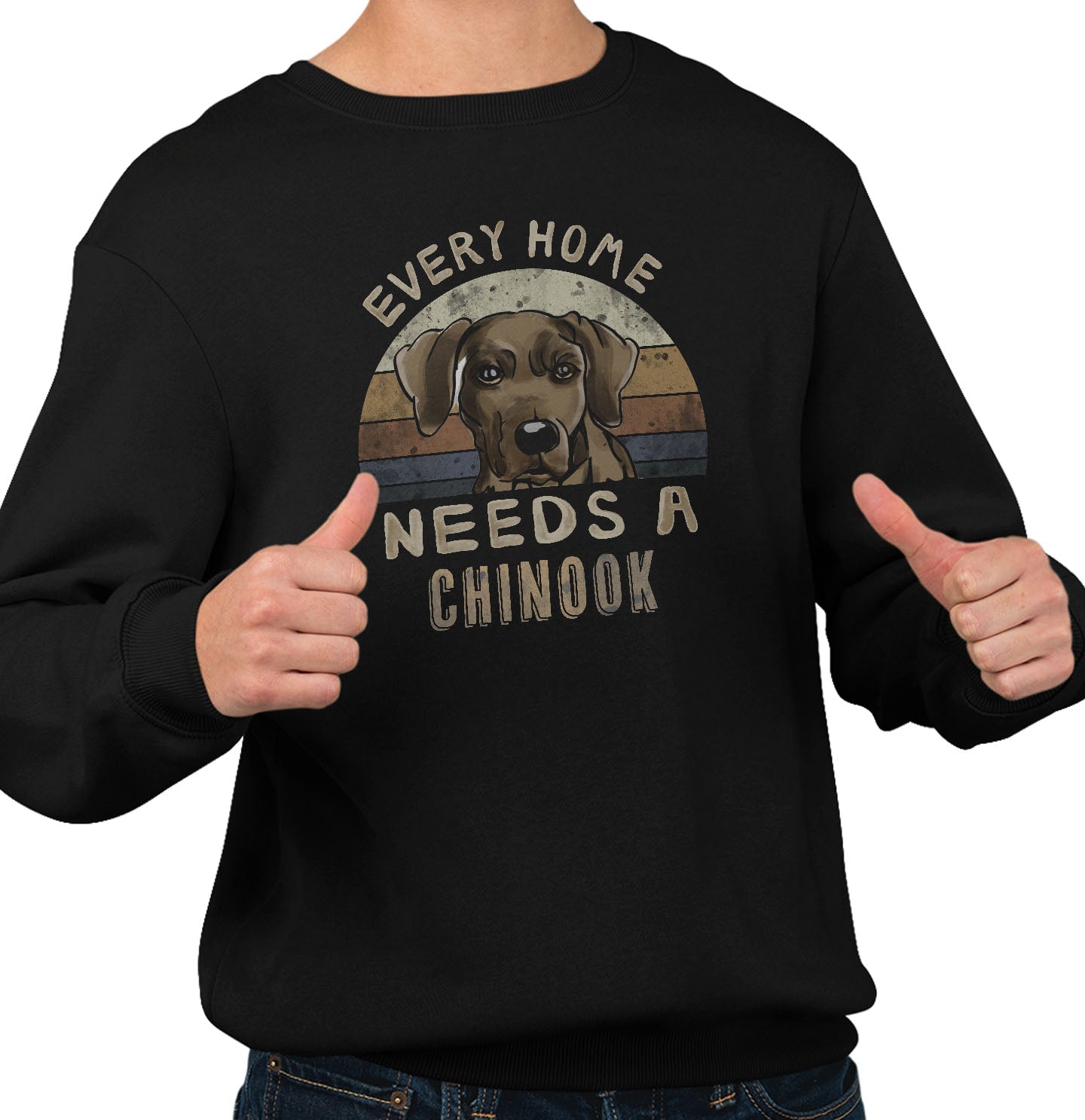 Every Home Needs a Chinook - Adult Unisex Crewneck Sweatshirt