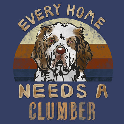 Every Home Needs a Clumber Spaniel - Adult Unisex Crewneck Sweatshirt