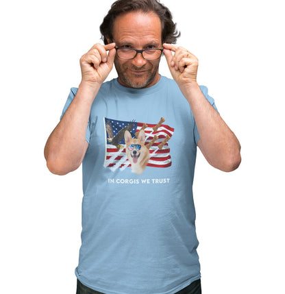 In Corgis We Trust - Adult Unisex T-Shirt