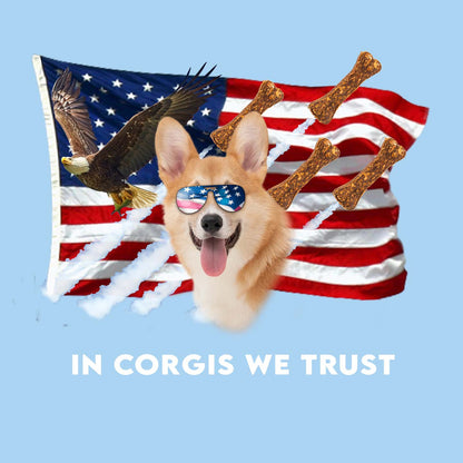 In Corgis We Trust - Adult Unisex T-Shirt