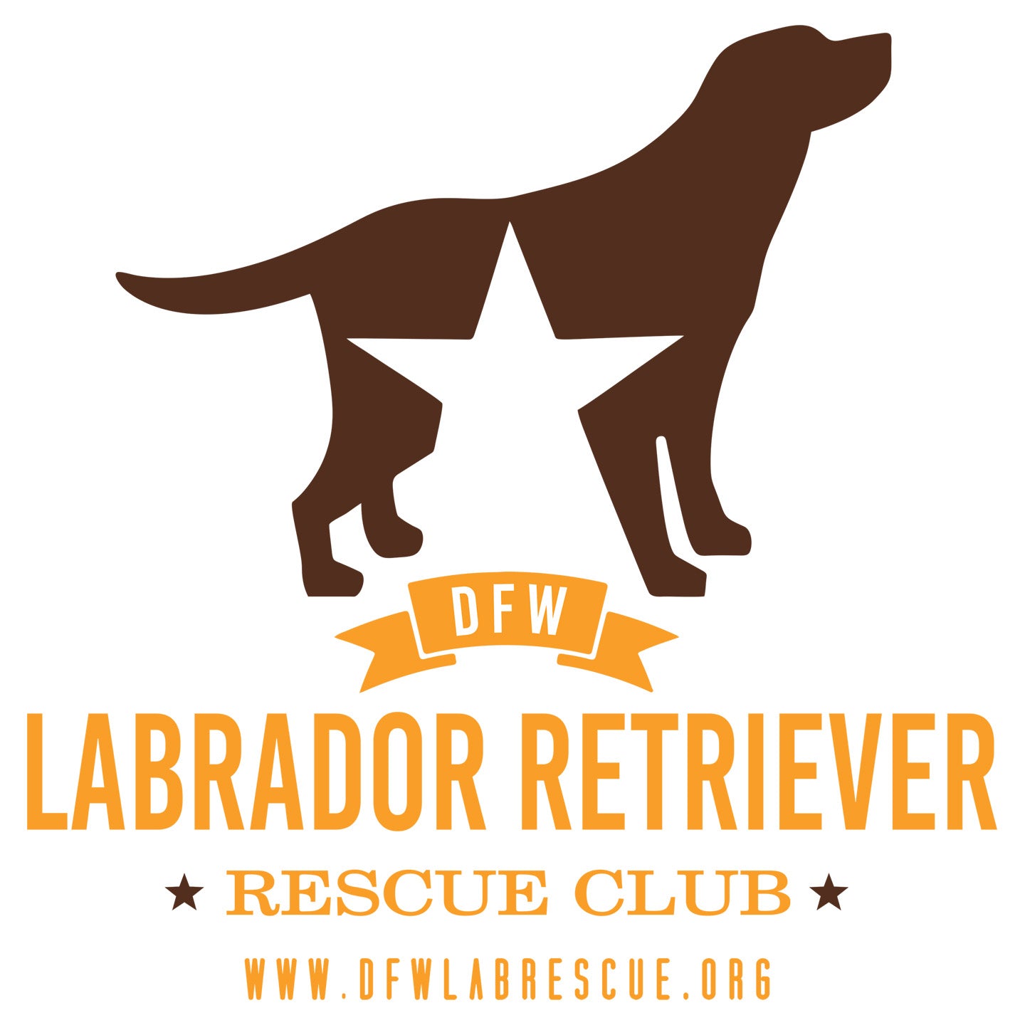 DFW Lab Rescue Logo - Adult Unisex Long Sleeve T-Shirt