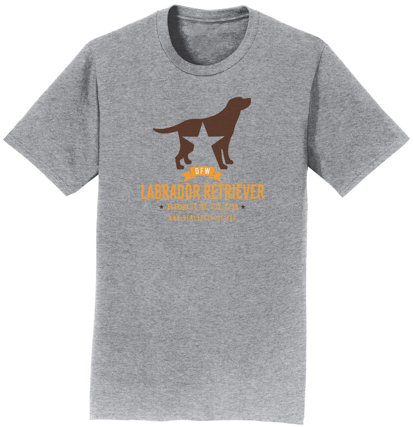 DFW Lab Rescue Logo - Adult Unisex T-Shirt