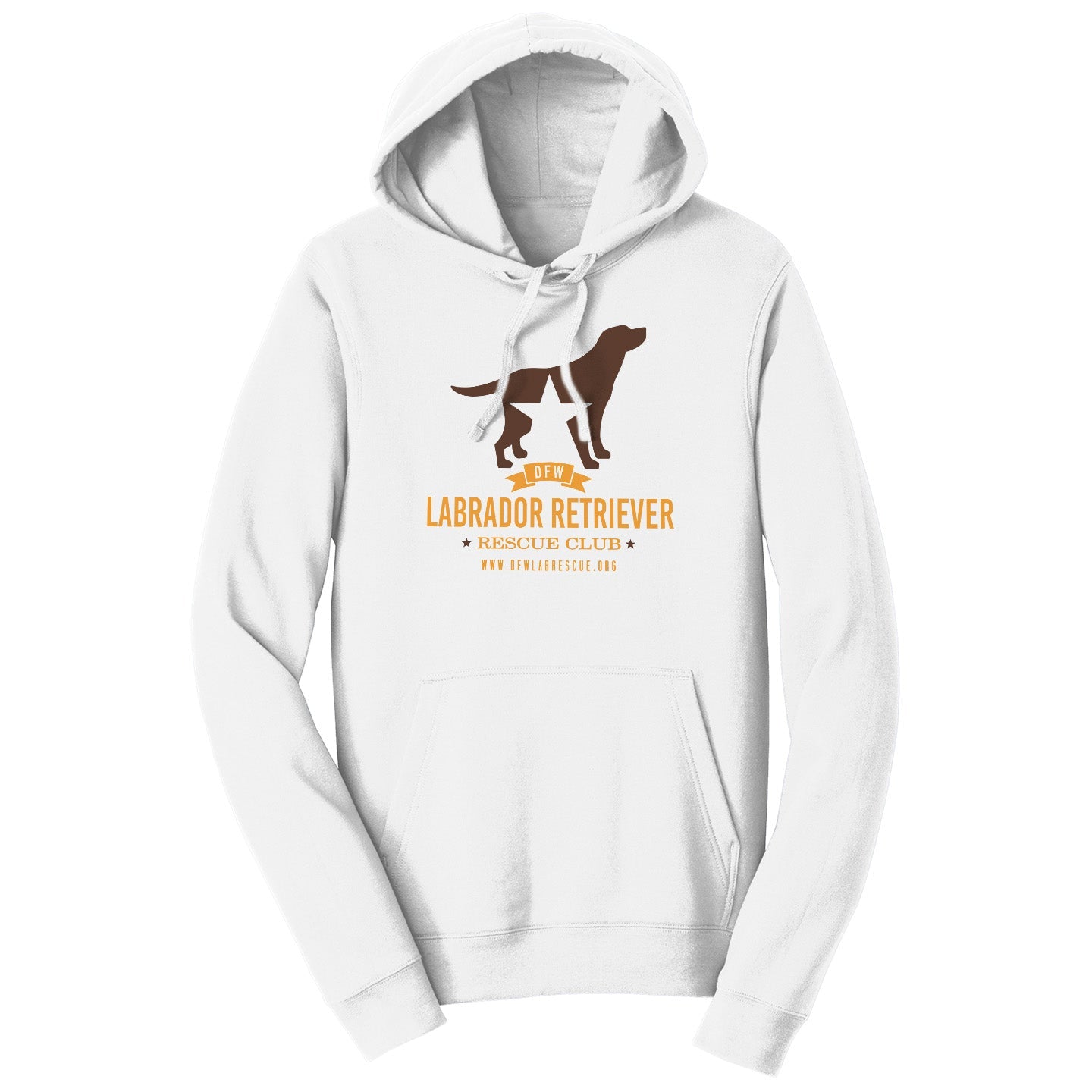 DFW Lab Rescue Logo - Adult Unisex Hoodie Sweatshirt