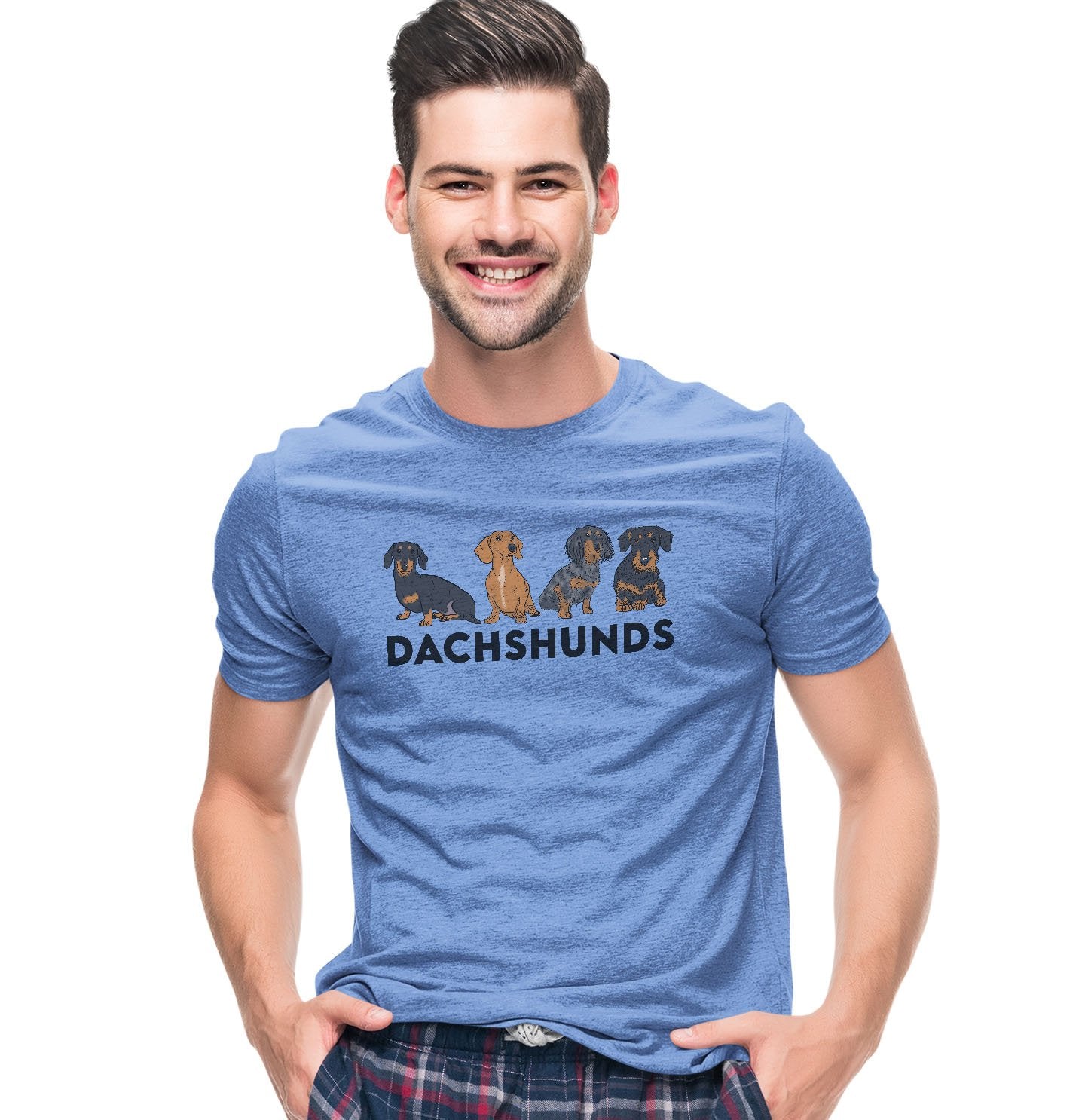 Dachshunds - Tri-Blend T-Shirt