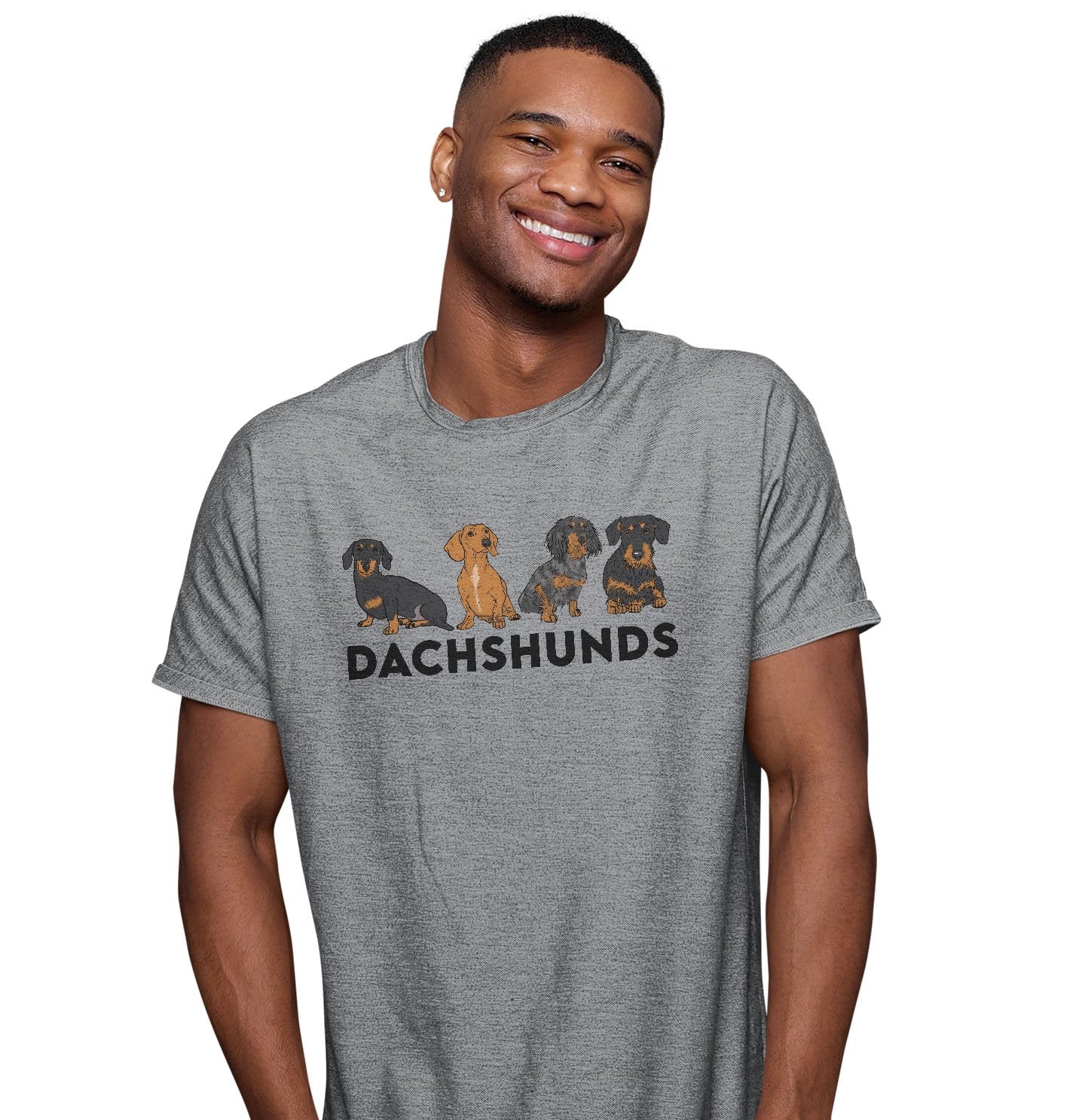 Dachshunds - Adult Unisex T-Shirt