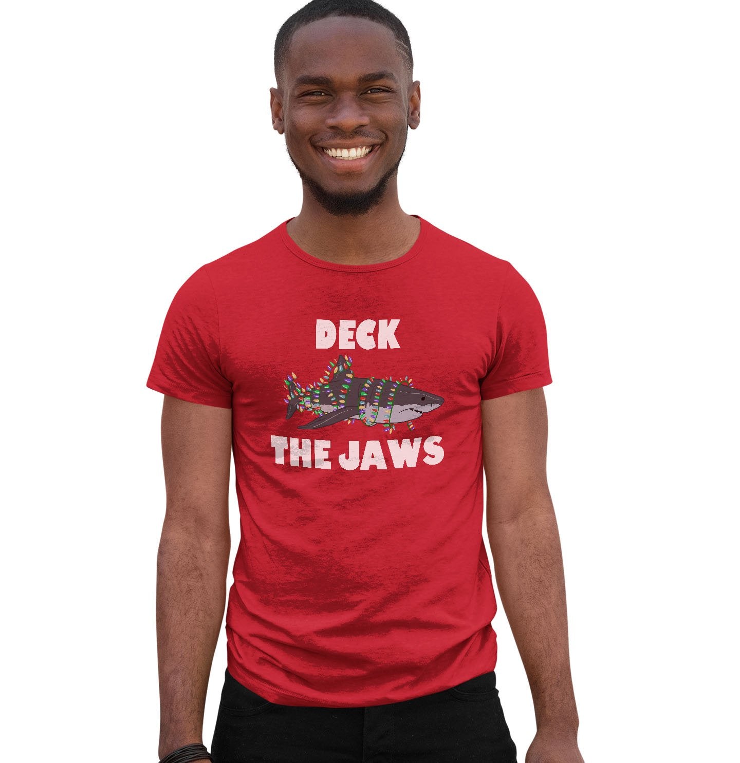 Deck the Jaws - Adult Unisex T-Shirt