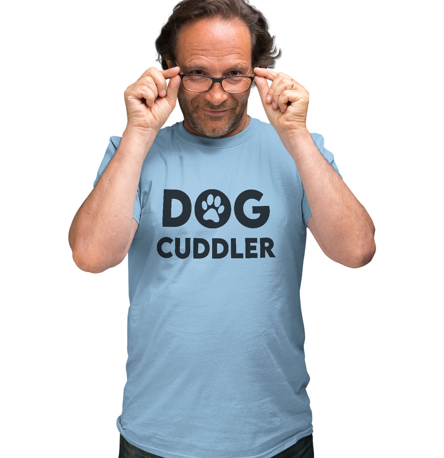 Dog Cuddler - Adult Unisex T-Shirt