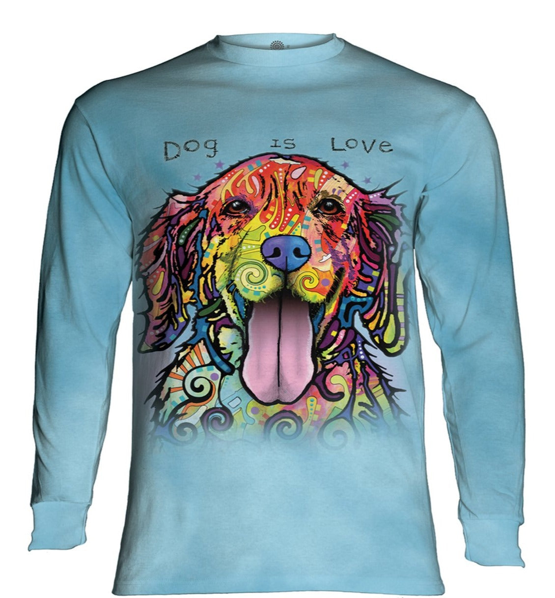 The Mountain Dog Is Love Russo Art Long Sleeve Shirt
