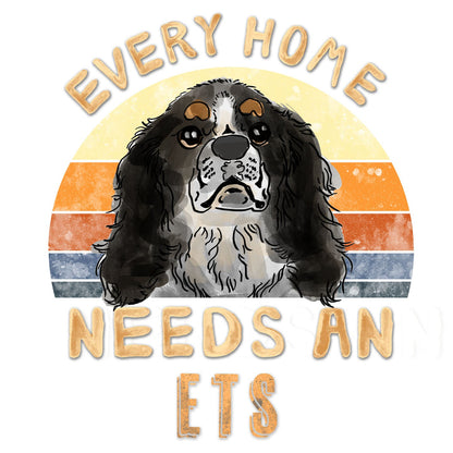 Every Home Needs a English Toy Spaniel - Women's V-Neck T-Shirt