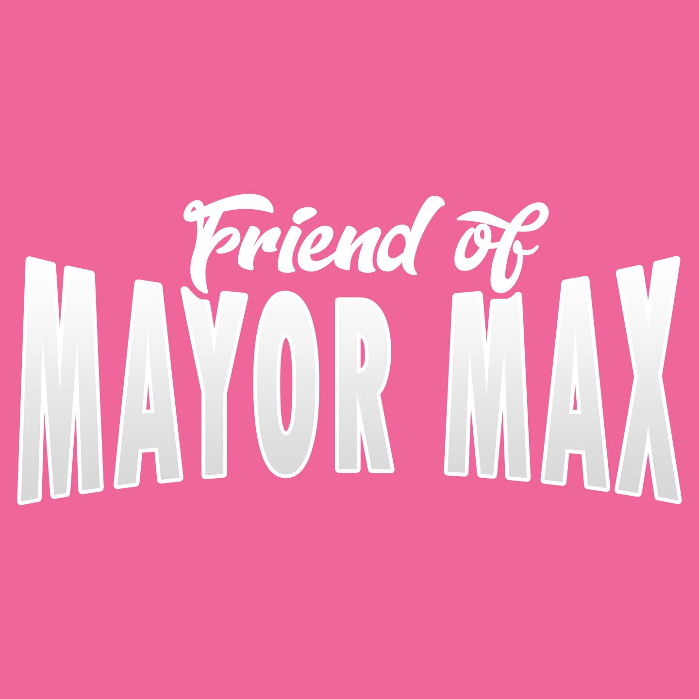 Friend of Mayor Max - Women's Tri-Blend T-Shirt