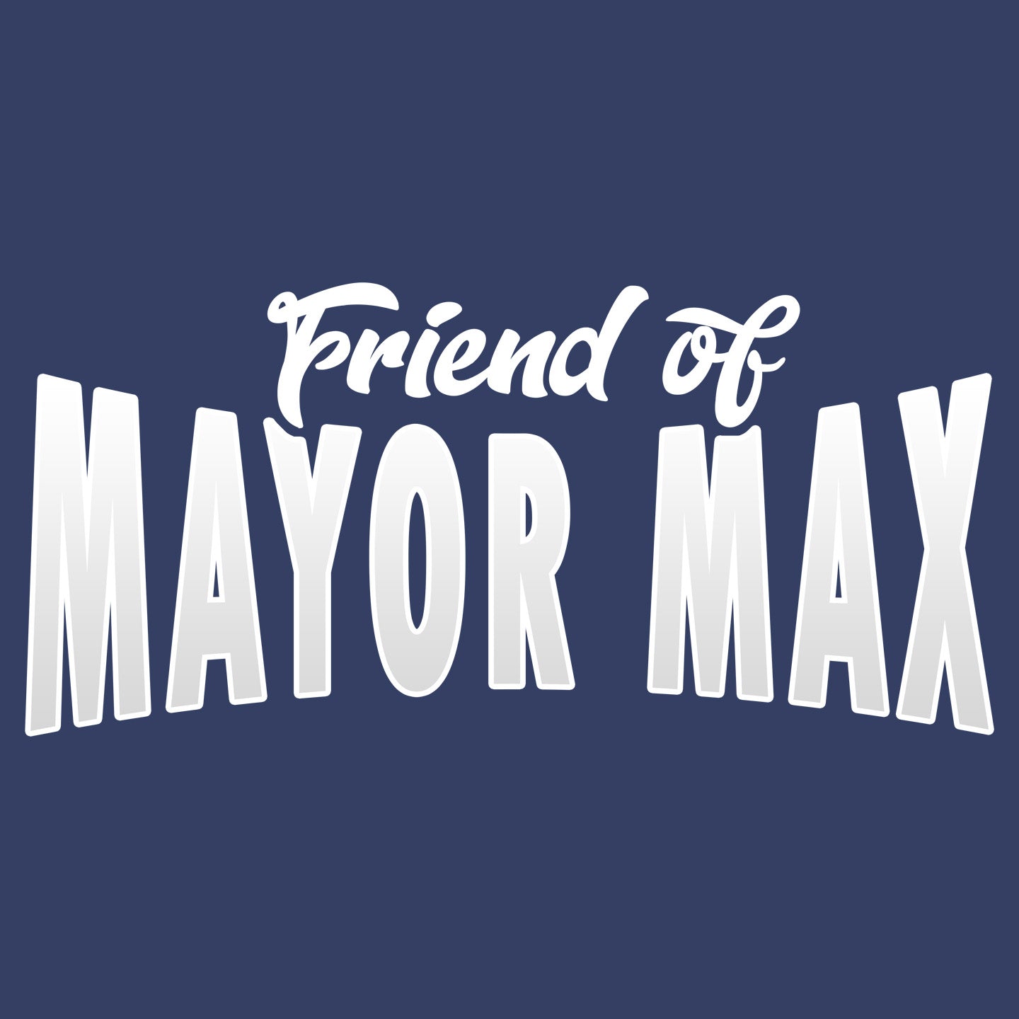 Friend of Mayor Max - Kids' Unisex Hoodie Sweatshirt