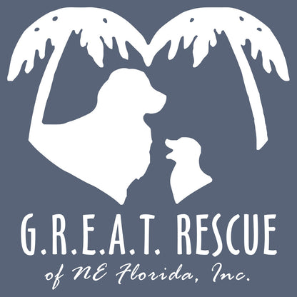 G.R.E.A.T. Rescue Logo - Women's Tri-Blend T-Shirt