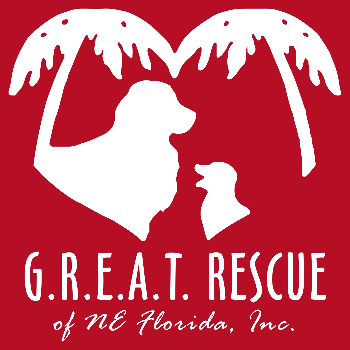 G.R.E.A.T. Rescue Logo - Women's V-Neck T-Shirt