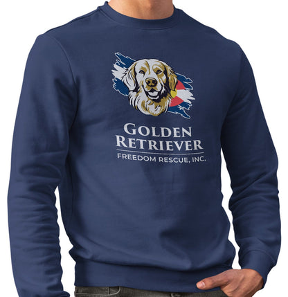 GRFR Main Logo Full Front - Adult Unisex Crewneck Sweatshirt