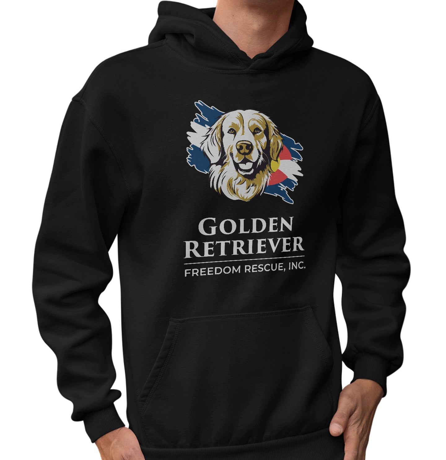 GRFR Main Logo Full Front - Adult Unisex Hoodie Sweatshirt