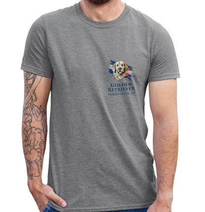 GRFR Main Logo Left Chest - Adult Tri-Blend T-Shirt