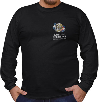 GRFR Main Logo Left Chest - Adult Unisex Long Sleeve T-Shirt