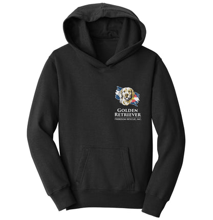 GRFR Main Logo Left Chest - Kids' Unisex Hoodie Sweatshirt