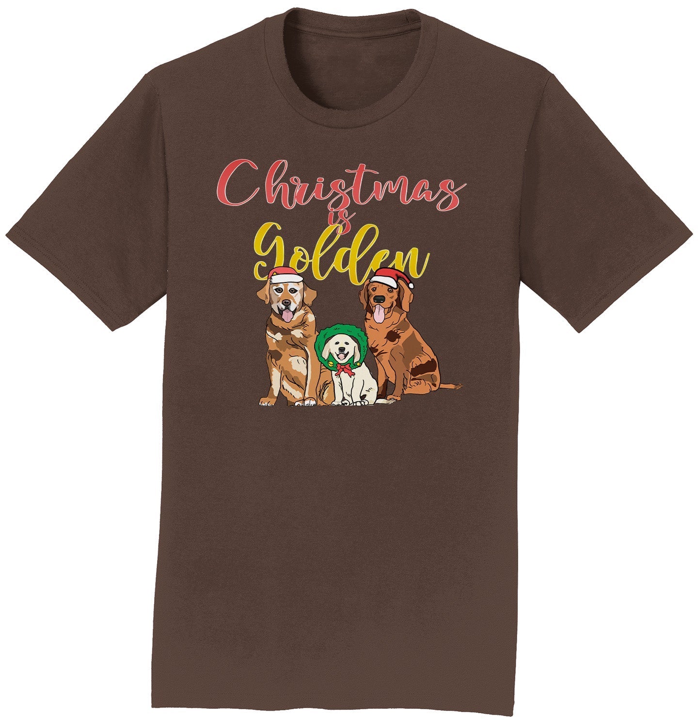 GRRMF Christmas Is Golden - Adult Unisex T-Shirt