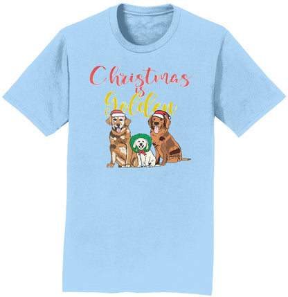 GRRMF Christmas Is Golden - Adult Unisex T-Shirt