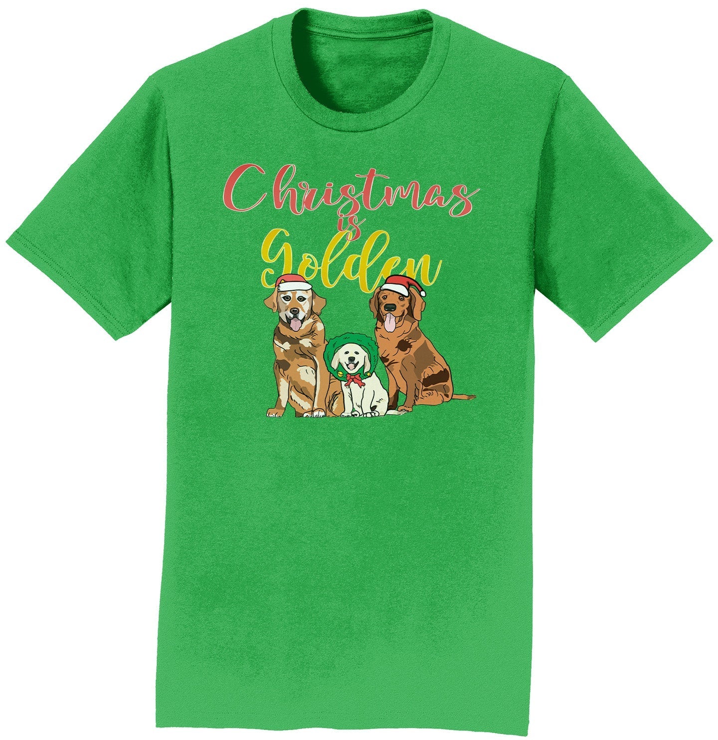 GRRMF Christmas Is Golden - Adult Unisex T-Shirt
