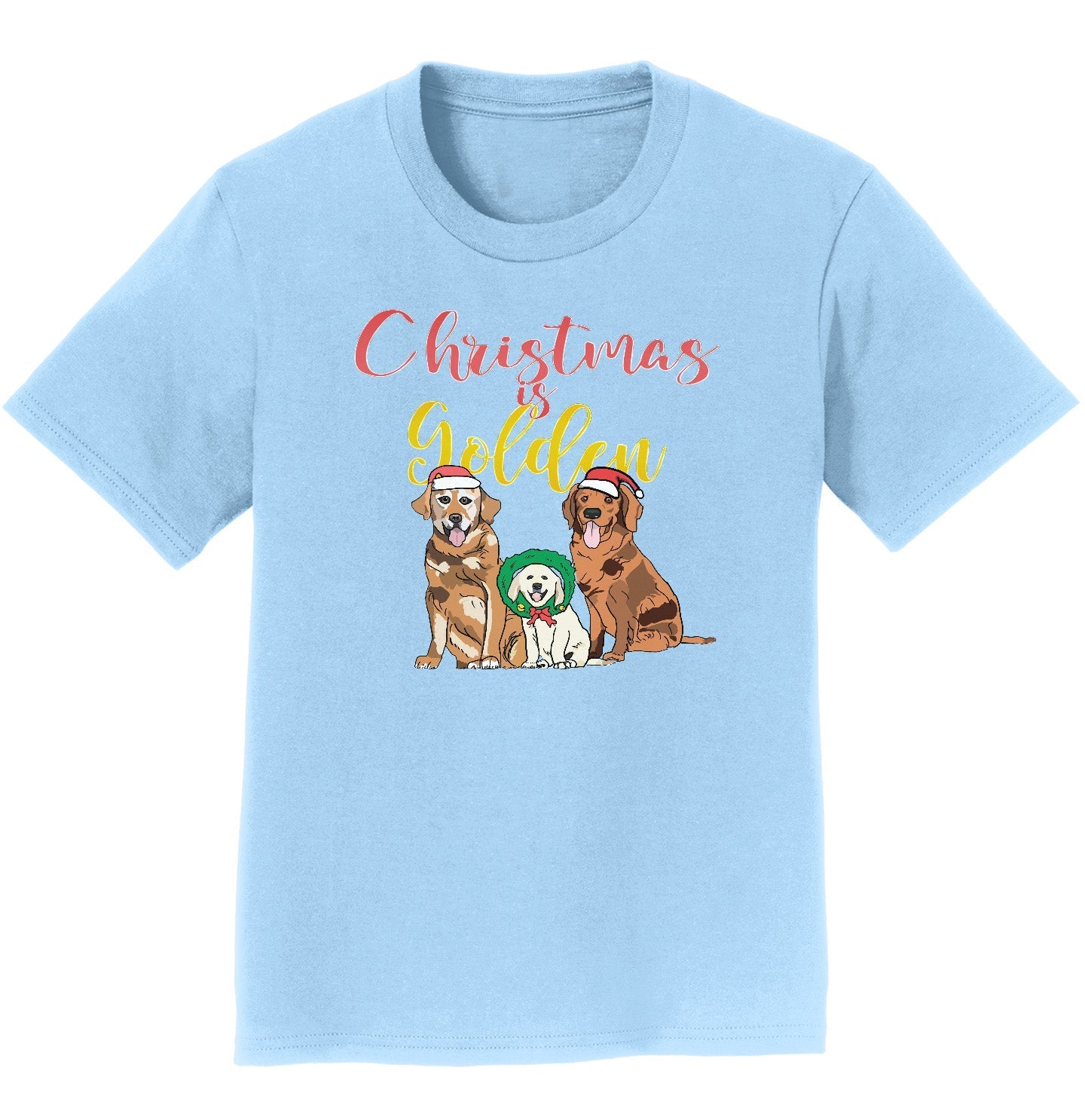 GRRMF Christmas Is Golden - Kids' Unisex T-Shirt