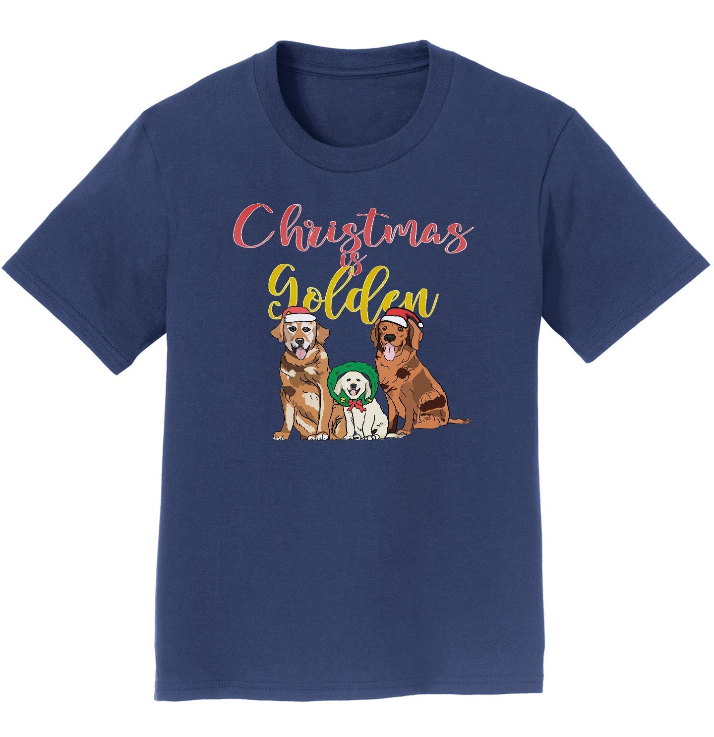 GRRMF Christmas Is Golden - Kids' Unisex T-Shirt