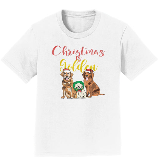 GRRMF Christmas Is Golden - Kids' Unisex T-Shirt