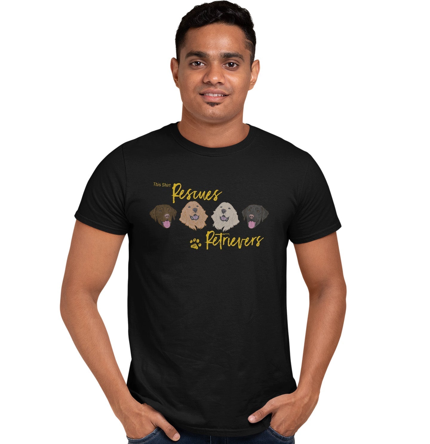 This Shirt Rescues Retrievers - Adult Unisex T-Shirt