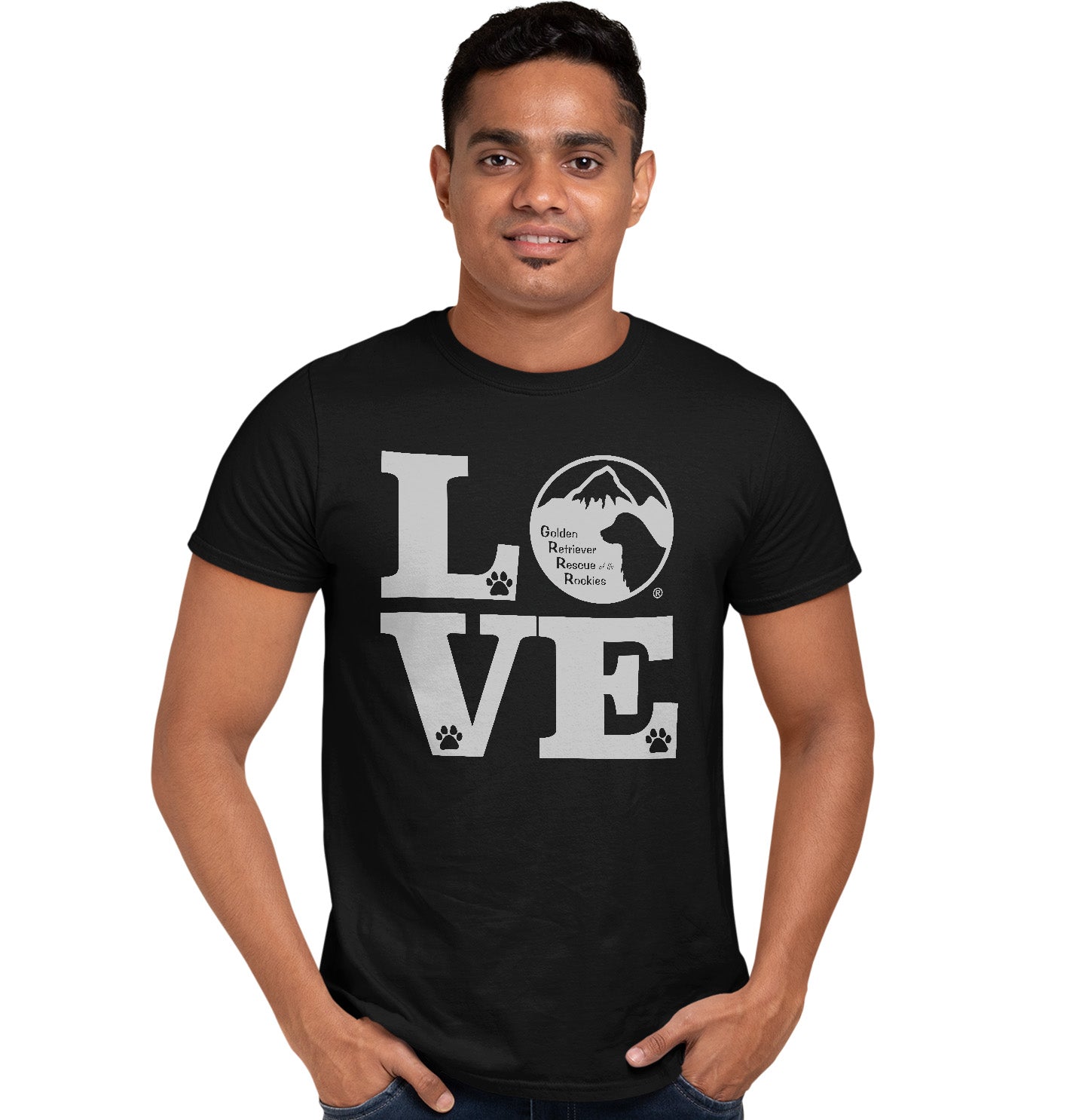 GRRR Big Love Logo - Adult Unisex T-Shirt