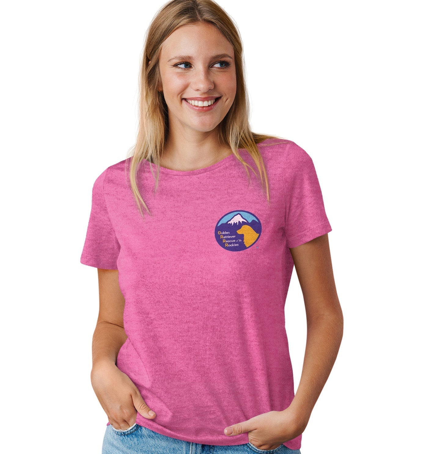 GRRR Logo - Women's Tri-Blend T-Shirt