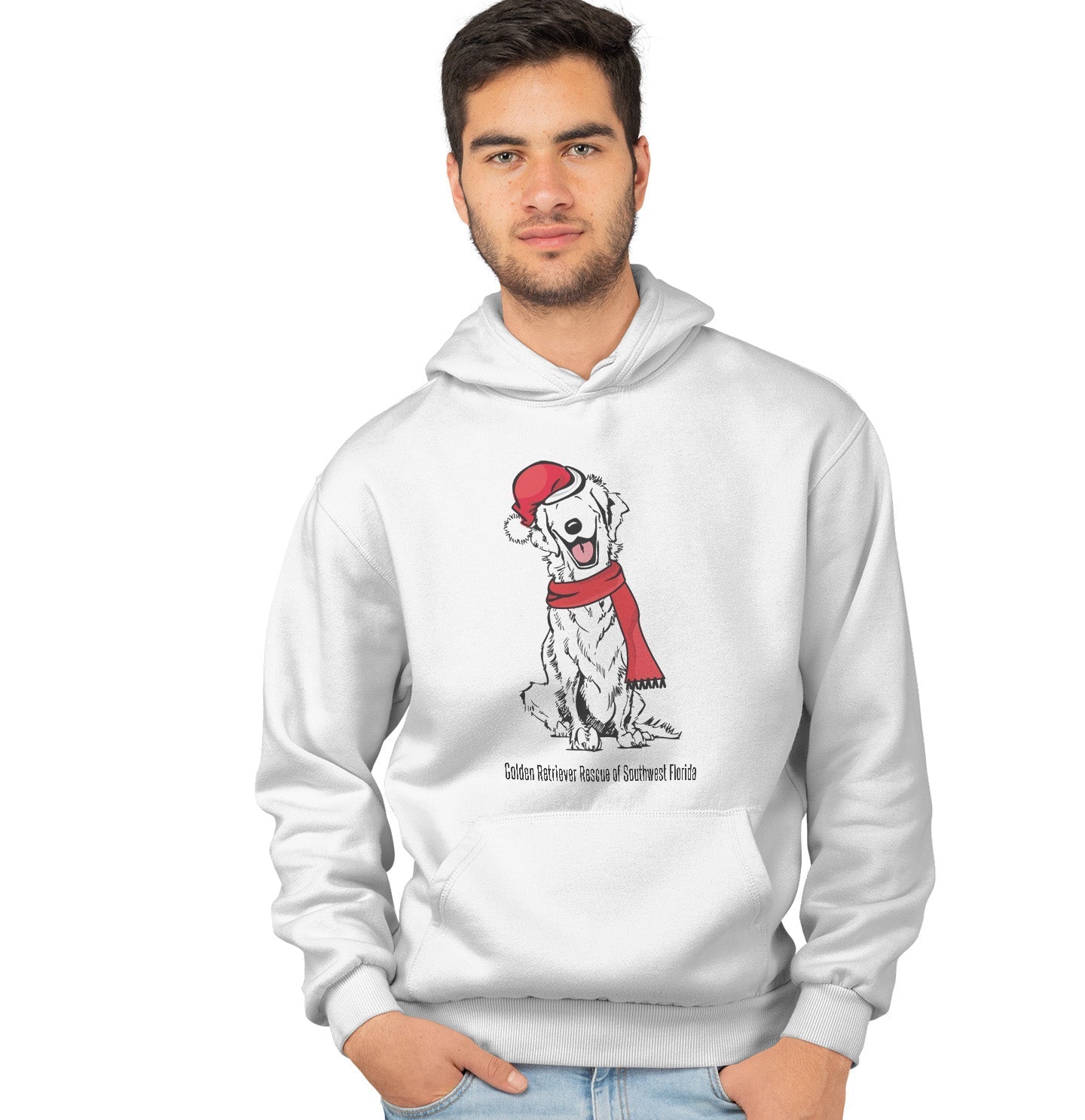 GRRSWFL Golden Holiday - Adult Unisex Hoodie Sweatshirt