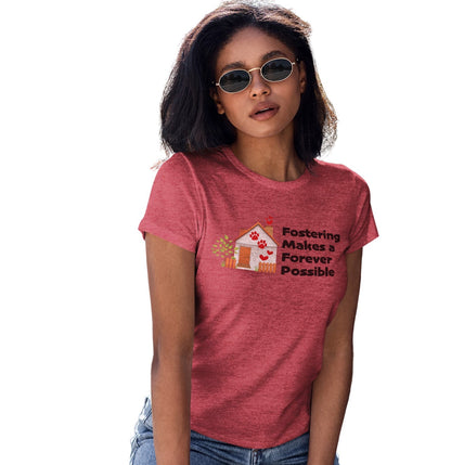 GRR Mid Florida Foster Makes Forever - Women's Tri-Blend T-Shirt