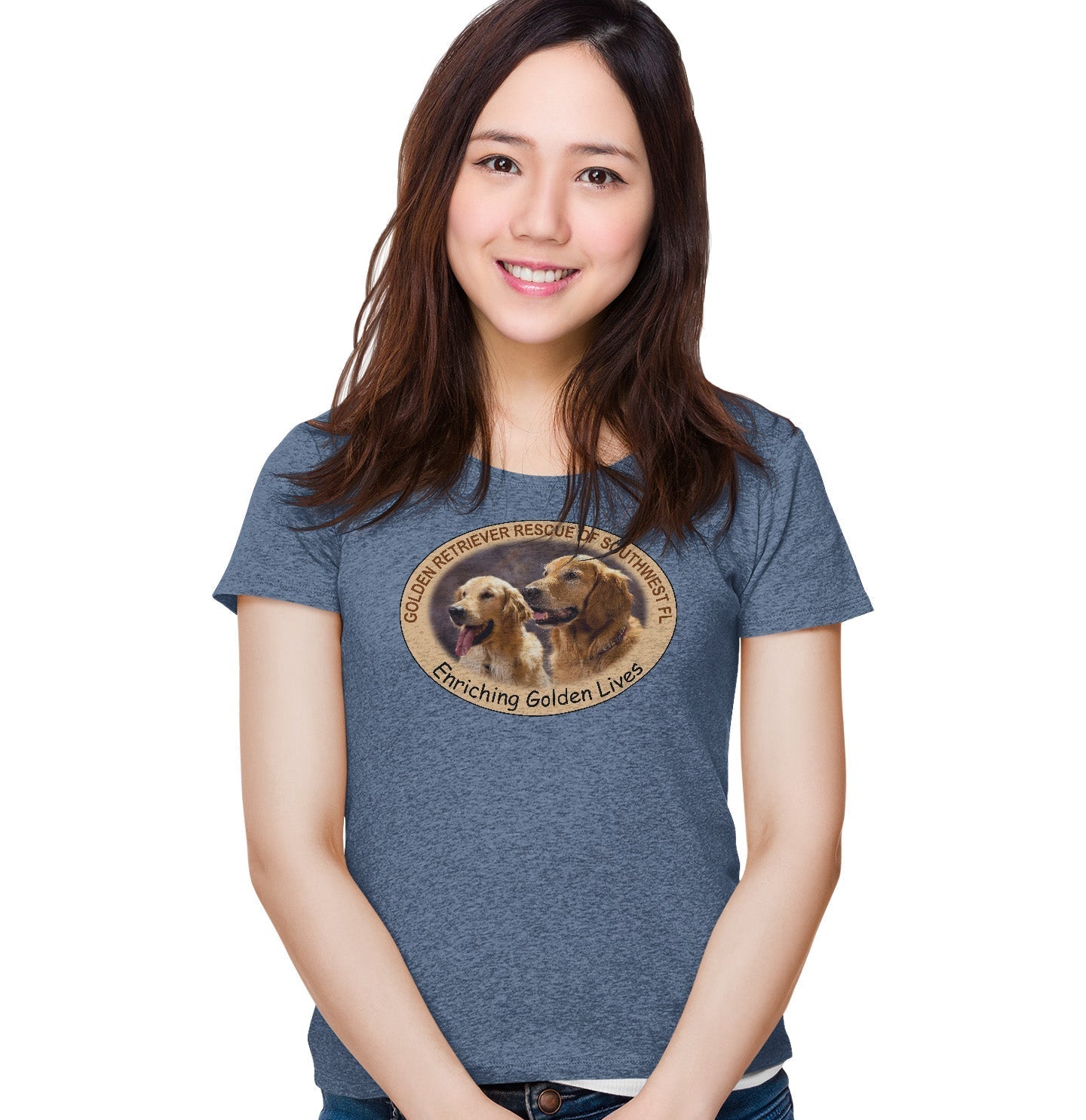 GRRSWF Enriching Golden Lives - Women's Tri-Blend T-Shirt