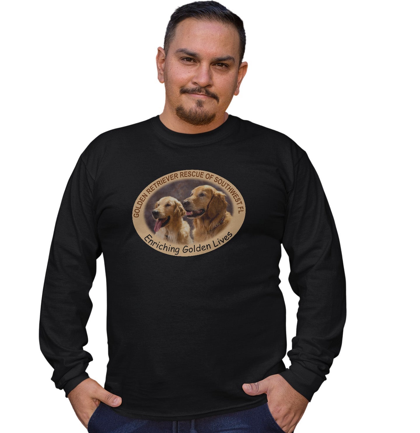 GRRSWF Enriching Golden Lives - Adult Unisex Long Sleeve T-Shirt