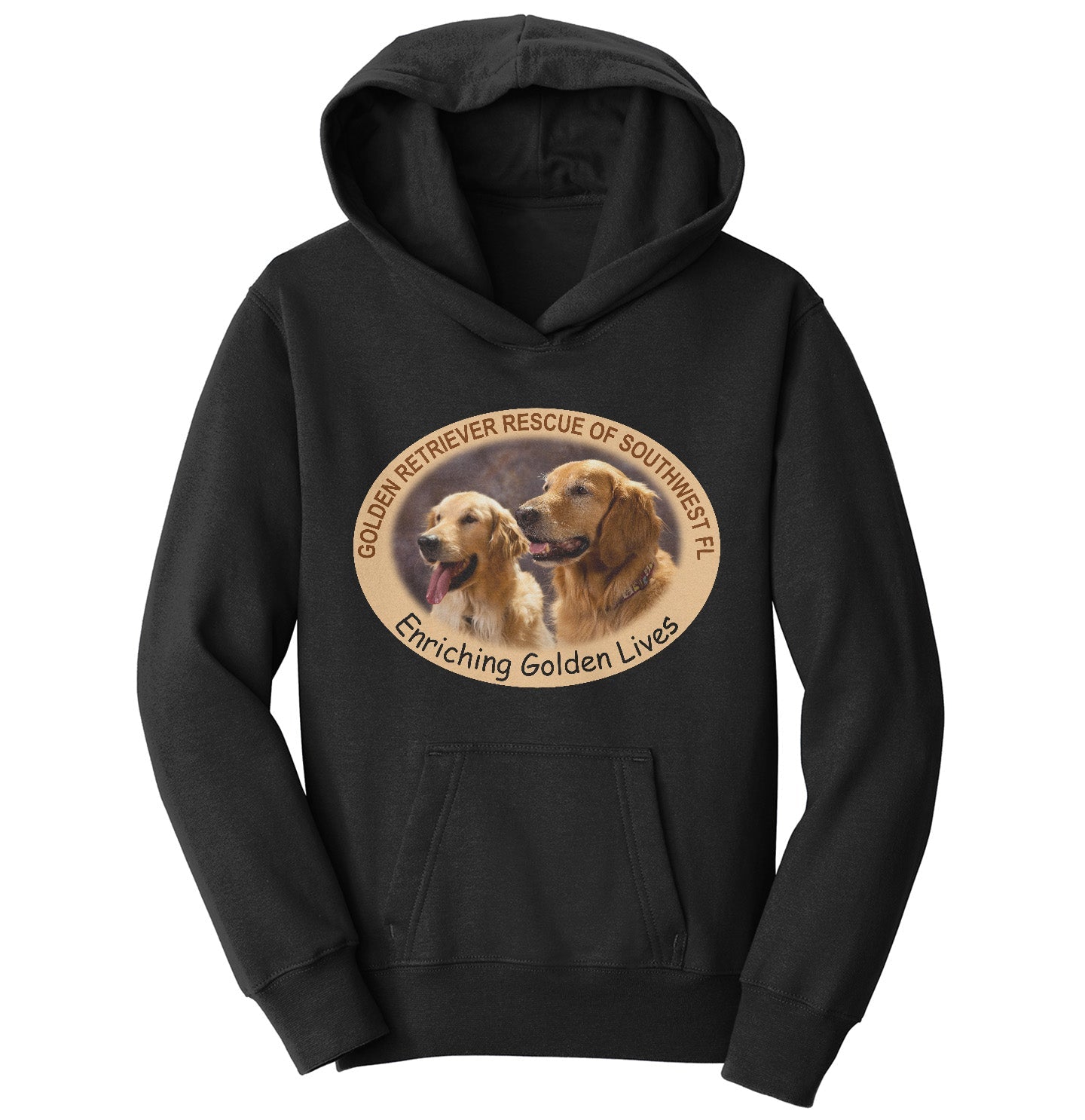 GRRSWF Enriching Golden Lives - Kids' Unisex Hoodie Sweatshirt