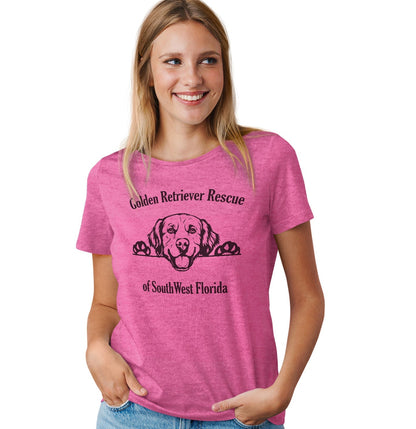 GRRSWF Paws Up - Women's Tri-Blend T-Shirt