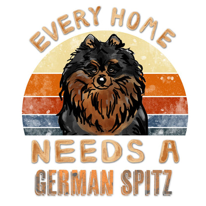 Every Home Needs a German Spitz - Women's V-Neck T-Shirt
