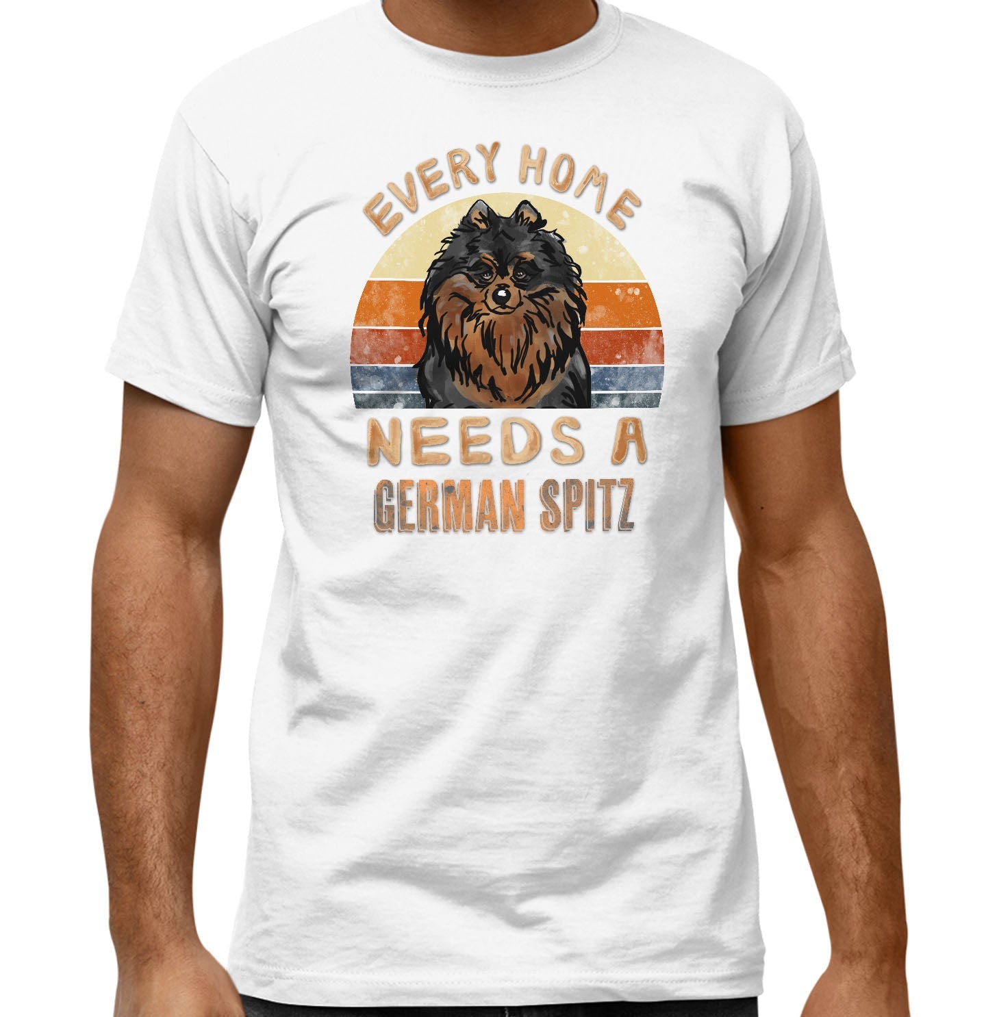 Every Home Needs a German Spitz - Adult Unisex T-Shirt