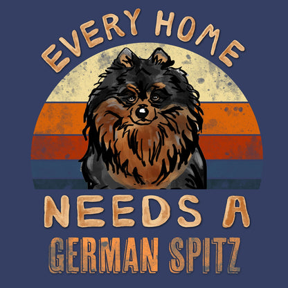 Every Home Needs a German Spitz - Adult Unisex Crewneck Sweatshirt