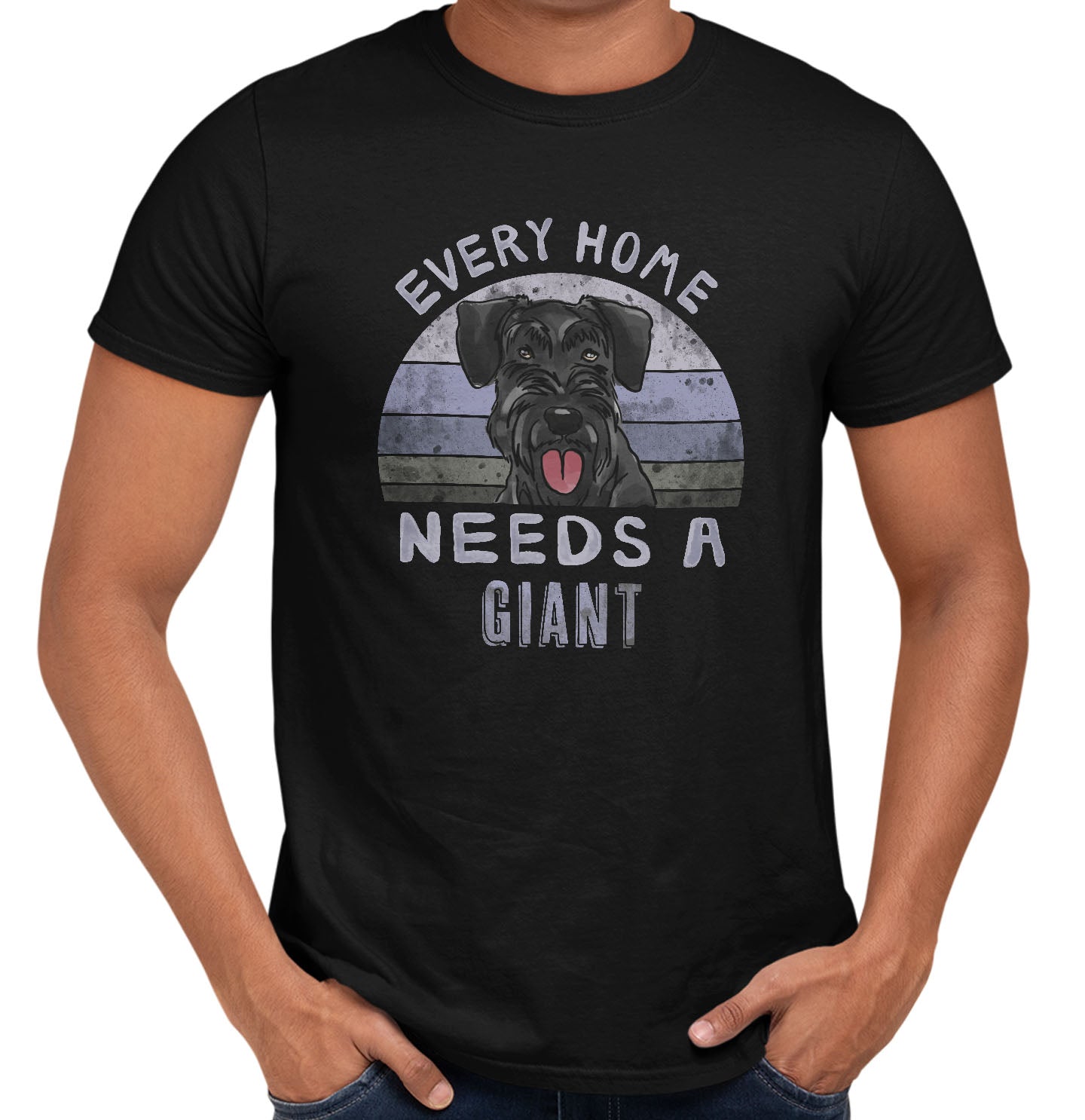Every Home Needs a Giant Schnauzer - Adult Unisex T-Shirt