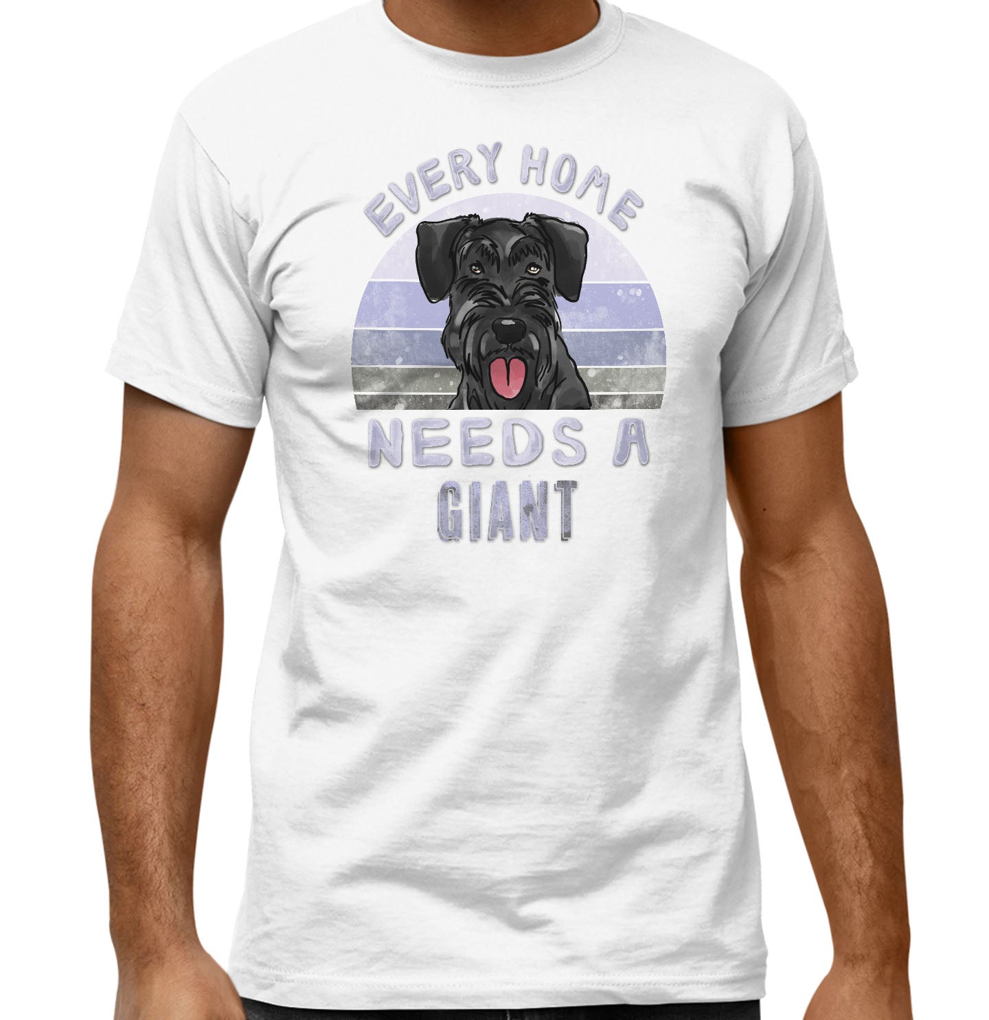Every Home Needs a Giant Schnauzer - Adult Unisex T-Shirt