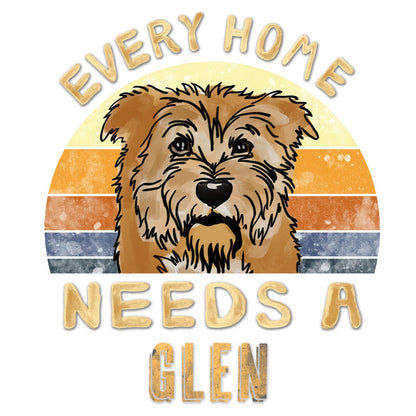 Every Home Needs a Glen of Imaal Terrier - Women's V-Neck T-Shirt