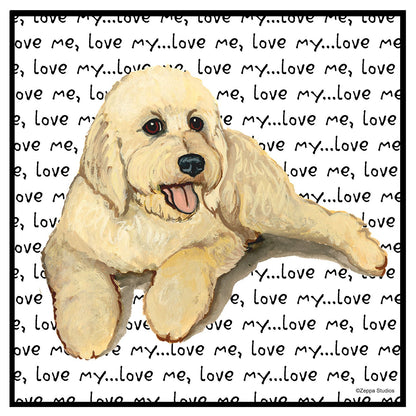 Goldendoodle Love - Women's V-Neck Long Sleeve T-Shirt
