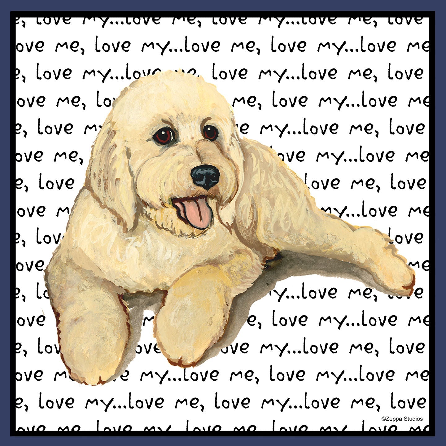 Goldendoodle Love - Adult Unisex Crewneck Sweatshirt