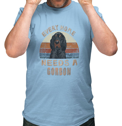 Every Home Needs a Gordon Setter - Adult Unisex T-Shirt