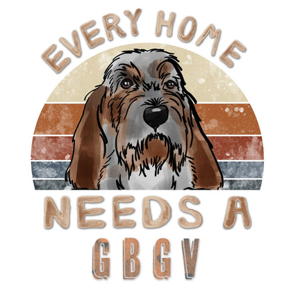 Every Home Needs a Grand Basset Griffon Vendeen - Women's V-Neck T-Shirt